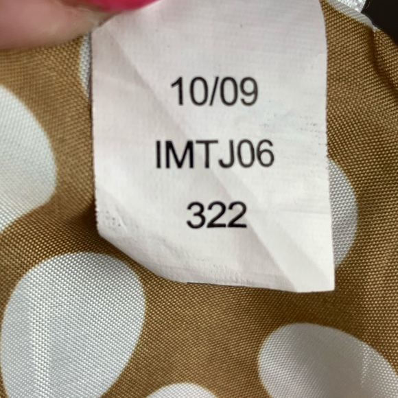 Isaac Mizrahi Live red trench coat, size small - Picture 9 of 11